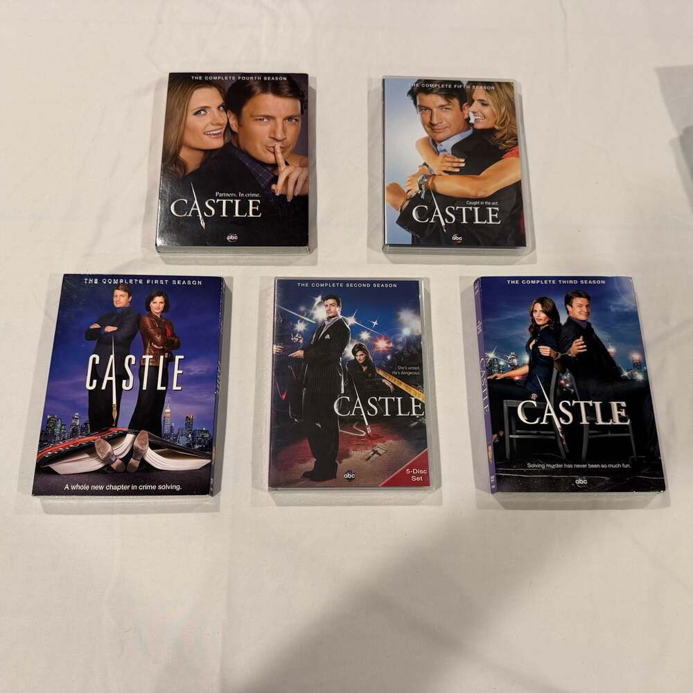 Castle The Complete Seasons 1-5 DVD Set